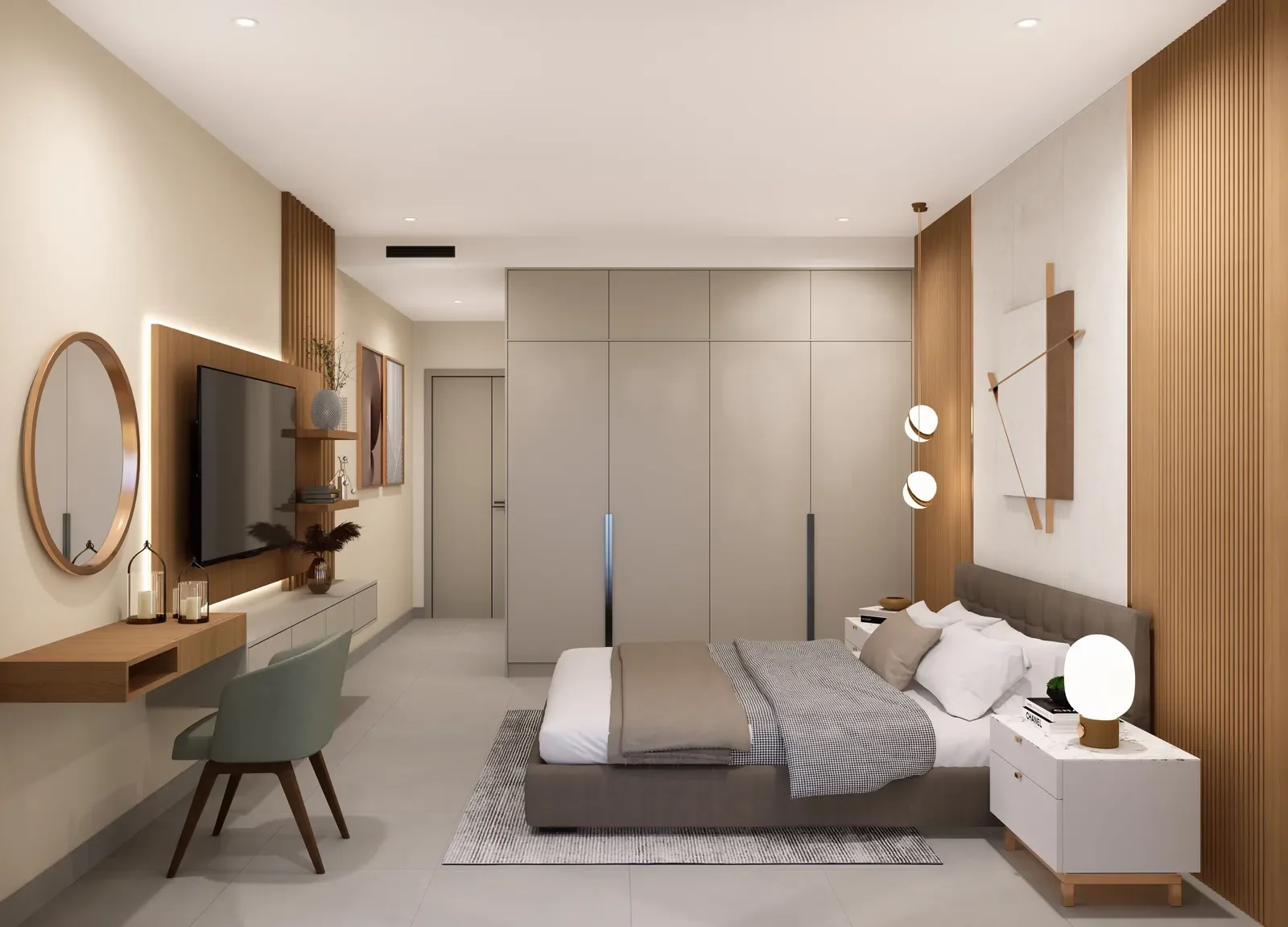 Chambre — appartement témoin Allure